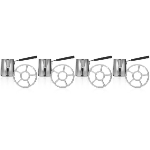 Piccola melting pot argento - melting,