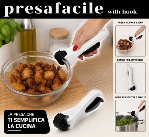 Manico pentole pinza - manico,